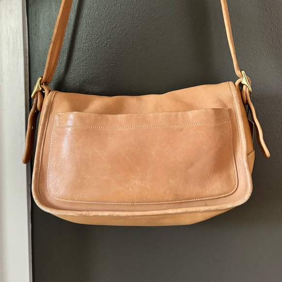 Good Condition Tan Coach Crossbody - Picture 2 of 11